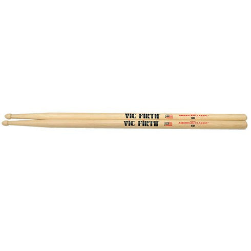 Vic Firth American Classic 8D Wood Tip Drum Sticks